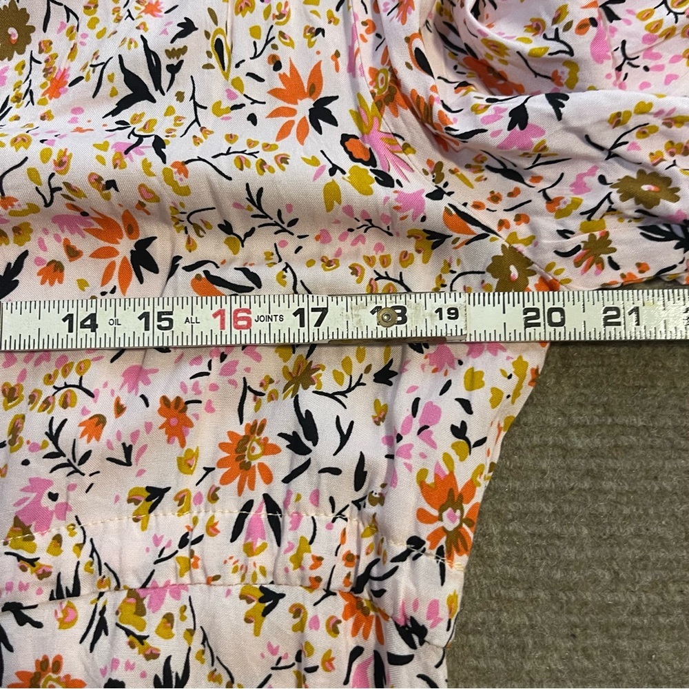 Petal & Pup Pink Floral Midi Dress - Picture 8 of 12